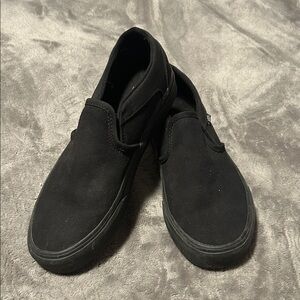 Vans Classic Slip-On All Black Sneakers Women’s Size 9